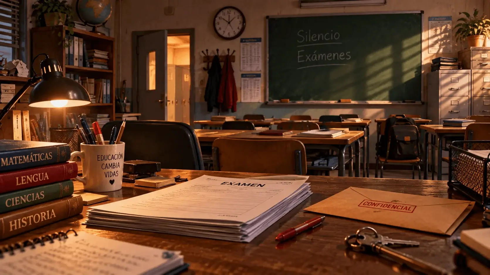 Il·lustració de L’examen desaparegut
